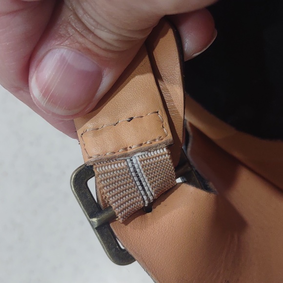 Kork Ease Genuine Leather Heeled Sandals Size 10 Medium EUC - Picture 12 of 16